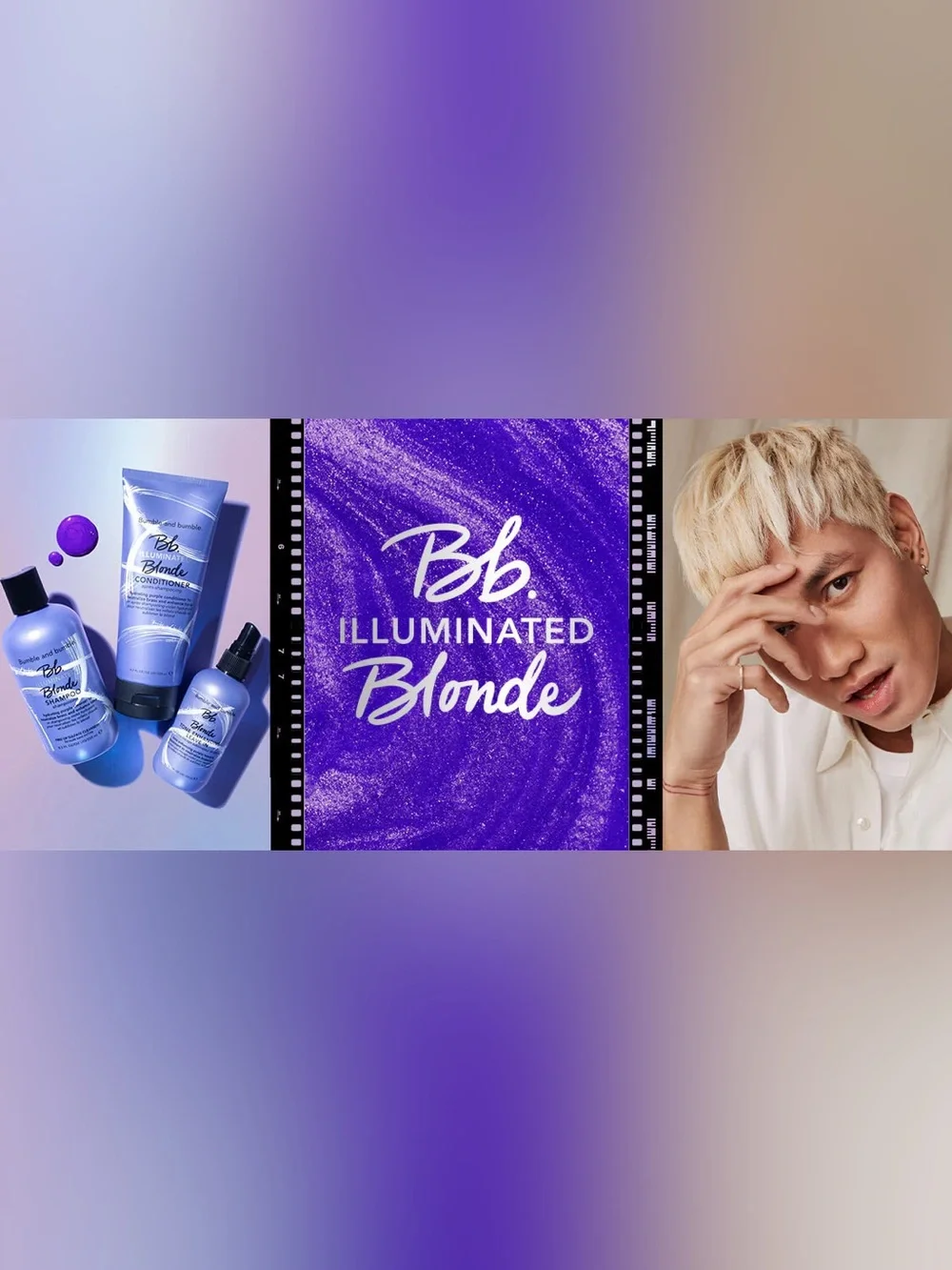 Bumble and bumble Purple Illuminated Blonde Conditioner Tube
